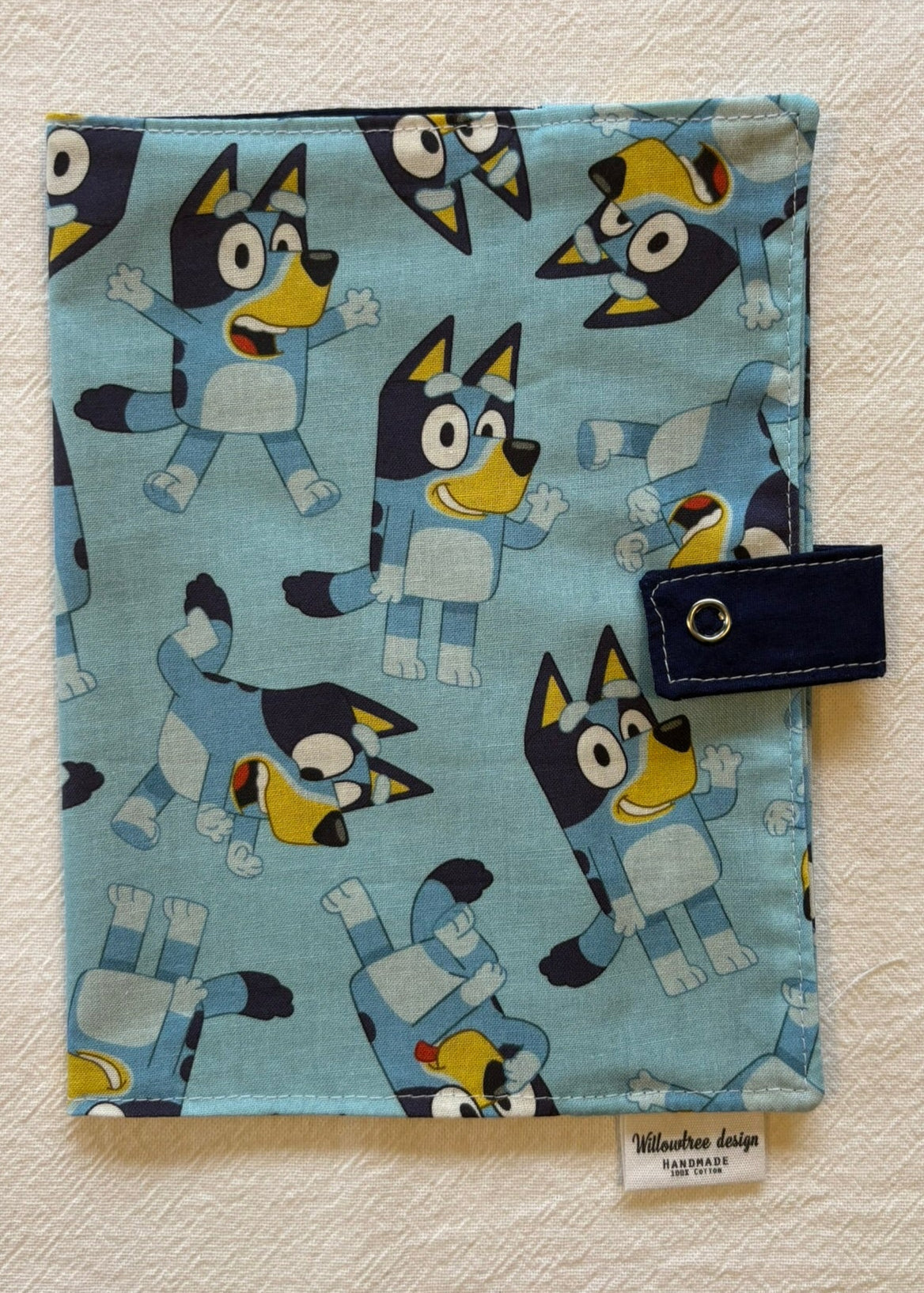 Plunket Book Cover - Bluey