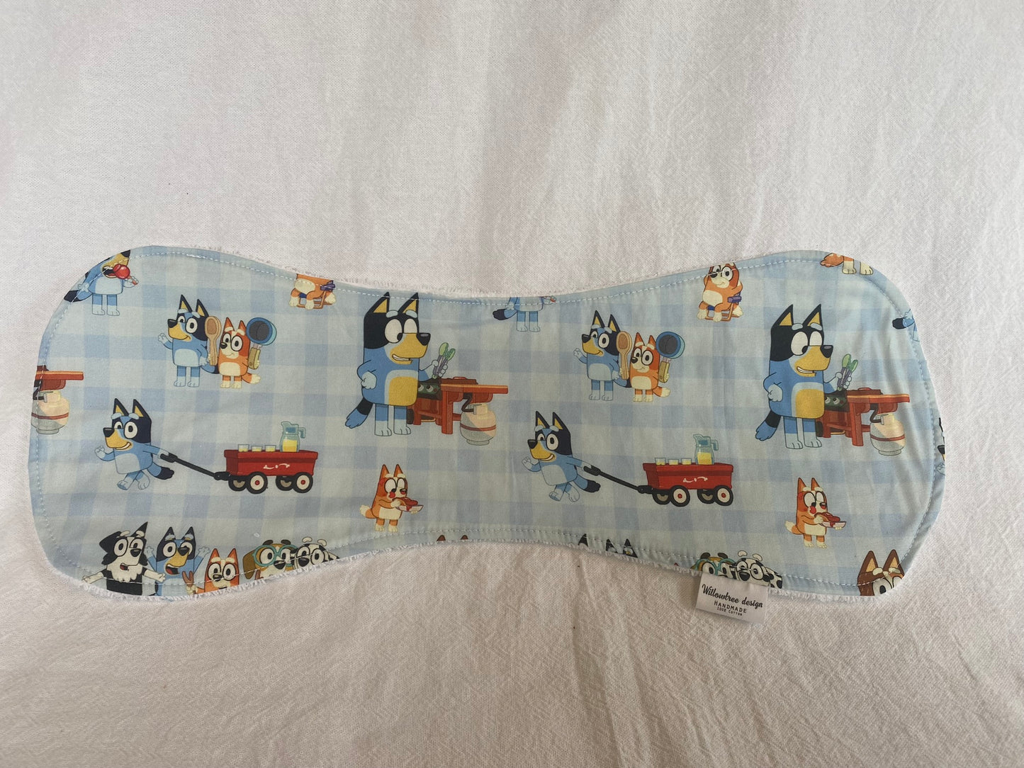 Burp cloth - Bluey BBQ