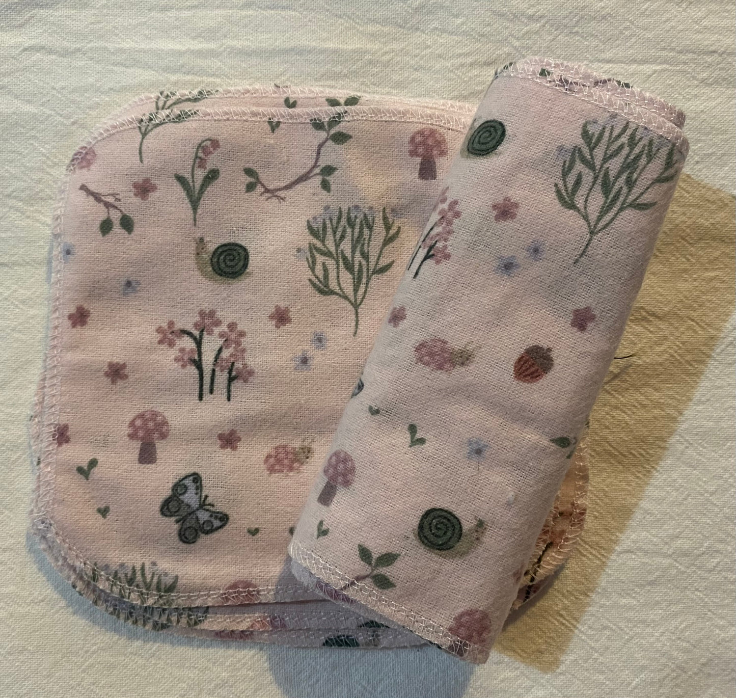 Reusable baby wipes