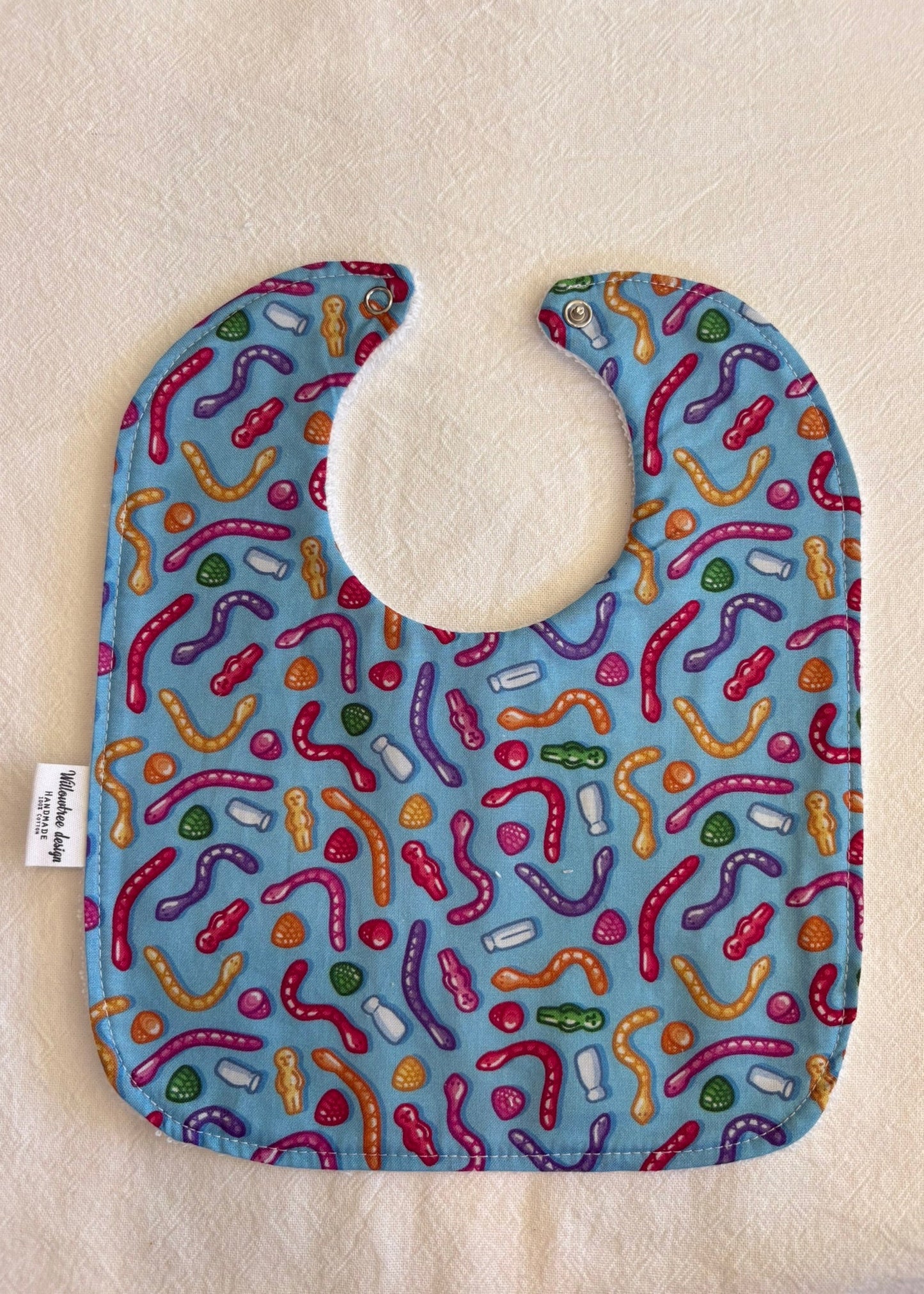 Mealtime bib - Gummy Lollies