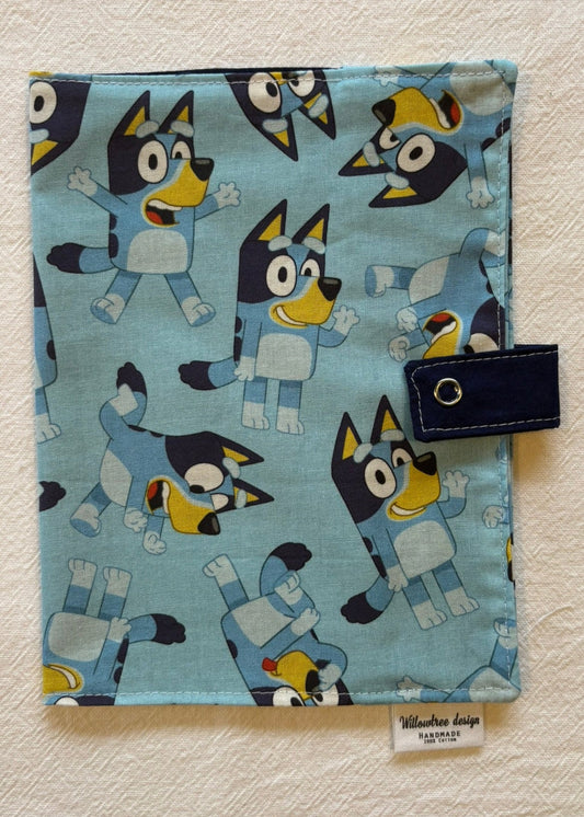 Plunket Book Cover - Bluey