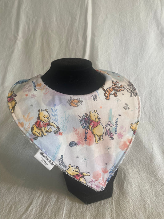 Dribble bib - Winnie with flower