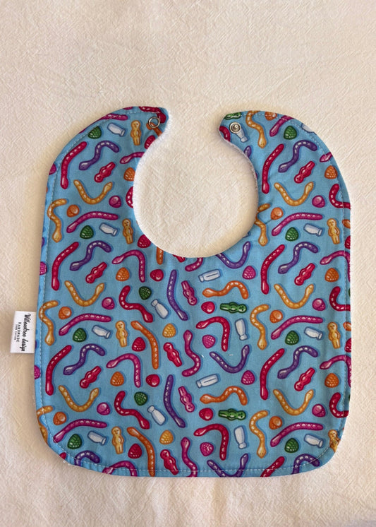 Mealtime bib - Gummy Lollies
