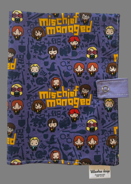 Plunket Book Cover - mischief managed